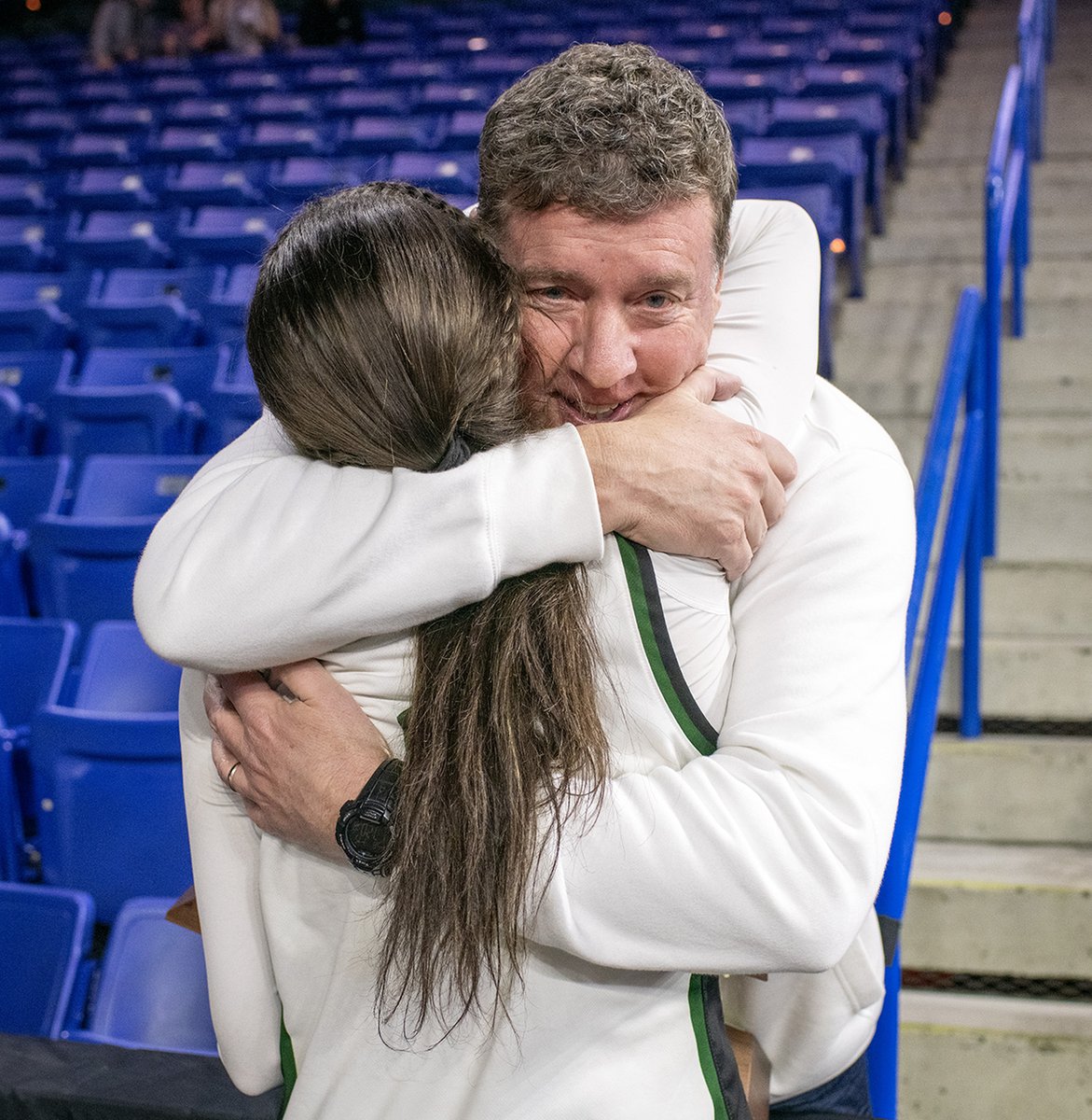 Hugs. Tears. Makeup smeared on a sweatshirt.

Saturday's state championship win for Sophie Gibbons was emotional. Now, she's stepped out of her big sis's shadow while winning a state title for Mary.

“She’s going to be a state champion for life.”

Story: telegram.com/story/sports/h…