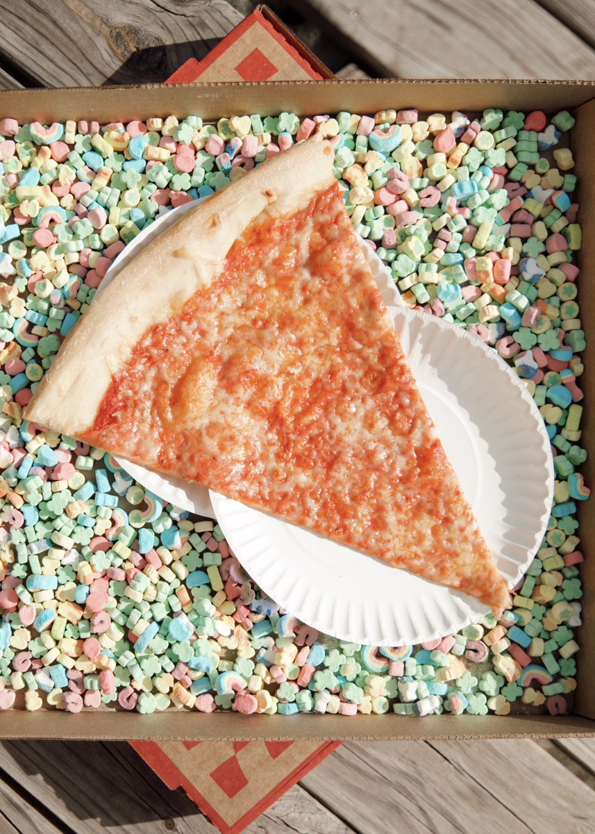 Irish you were pizza. 🍀🍕 #happystpatricksday