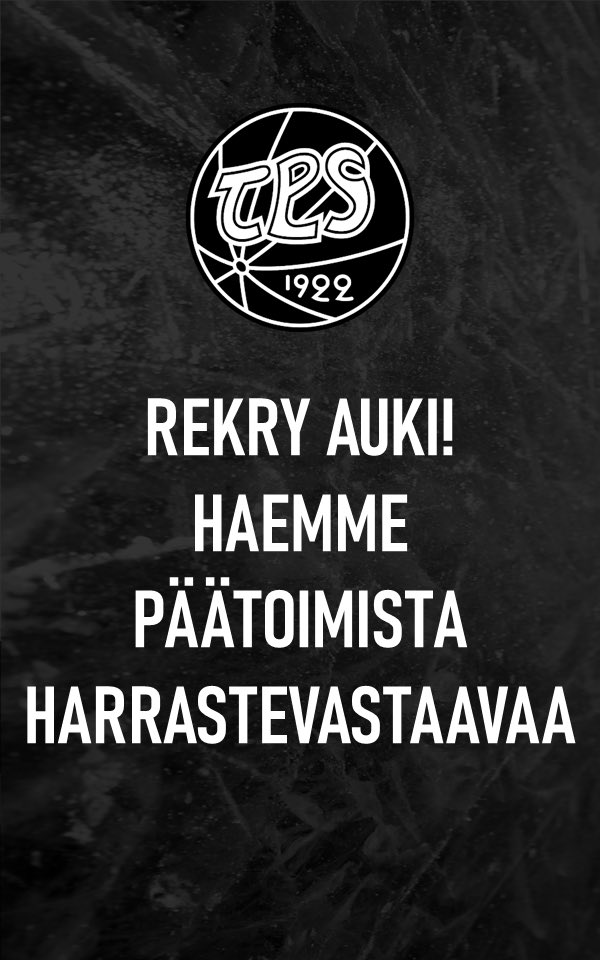 TERVETULOA TEKEMÄÄN KANSSAMME YHTEISTÄ TULEVAISUUTTA! 🔥

Nykyisen harrastevastaavamme siirtyessä urallaan eteenpäin kohti uusia haasteita, haemme oma-aloitteista ja aktiivista jääkiekon harrastevastaavaa Turkuun.

Lue lisää ja hae avointa työpaikkaa 👉 tps-juniorit.net