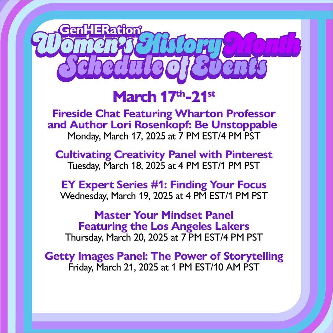 GenHERation® tweet media