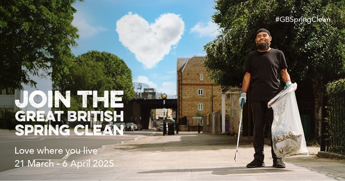 Still time to pledge your commitment. The Great British Spring Clean is a chance to show how much you love the area you live or work in. ✋ Host a clean up 📷 Join a clean up 📷keepbritaintidy.org/get-involved/s………Get help and advice: manchester.gov.uk/tidymcr
