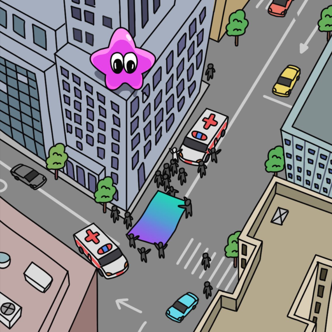 GM my guys!

Say it back or I will jump