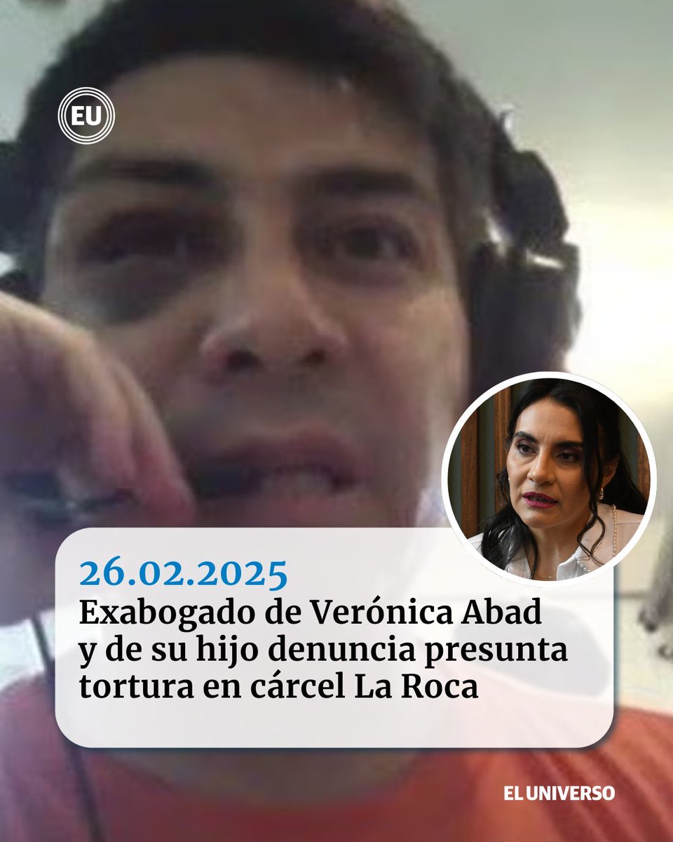 pencaladah's tweet photo. Lo que sucede con el abogado Oswaldo Trujillo pinta muy mal. Hay que estar atentos a este caso. La prisión preventiva parece desproporcionada; que esté en La Roca, injustificado; y que sea torturado, inadmisible. https://t.co/g4Xy5xBTy8