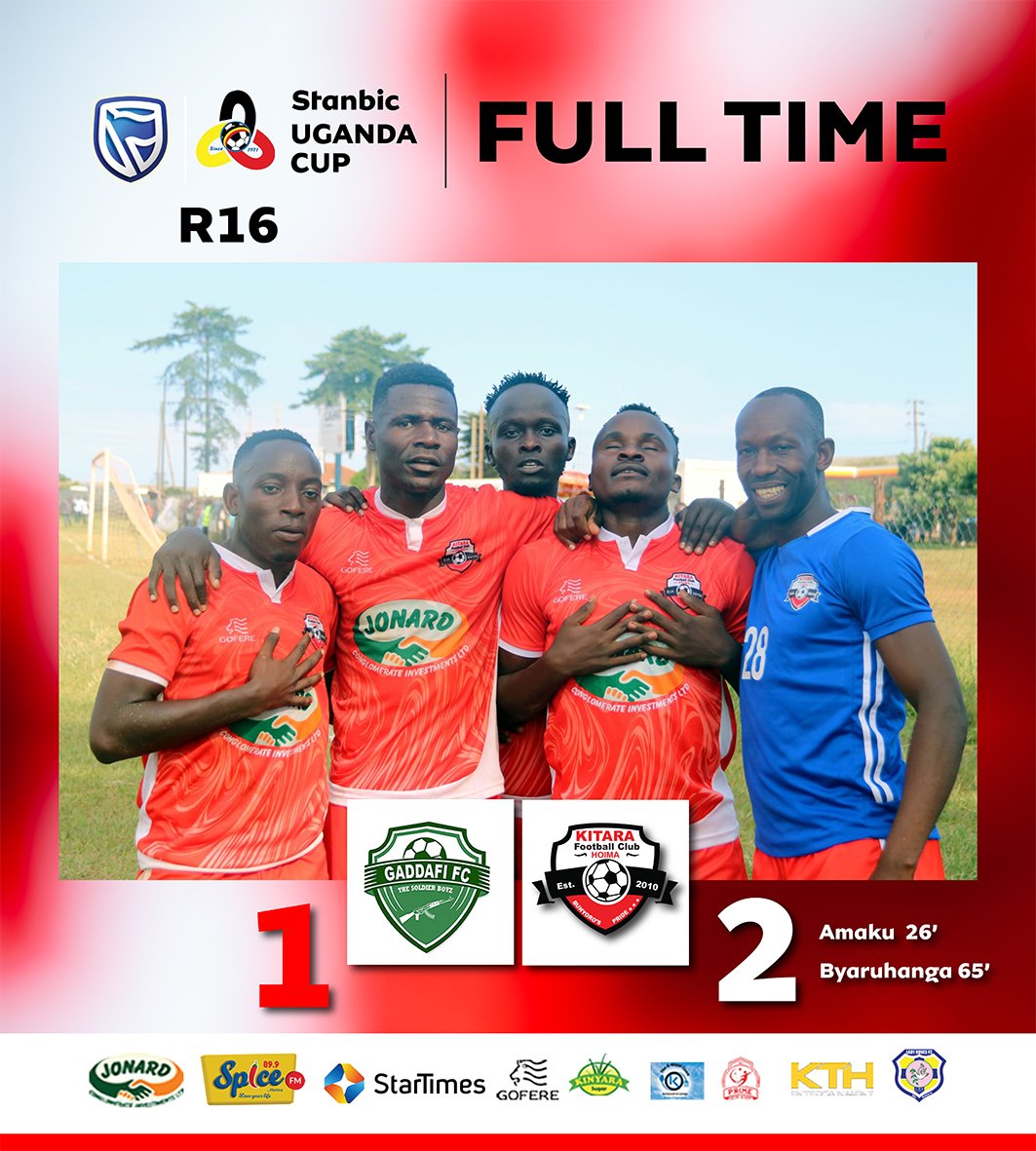Thank you all for your excellent work! Quarter finals here we come.
#PrideOfBunyoro