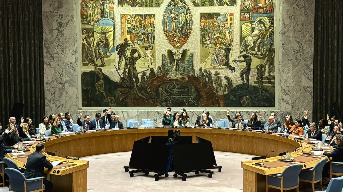 Denmark welcomes #UNSC unanimous decision to extend UNAMA’s mandate for 12 months.

#UNAMA’s work in the humanitarian, political &amp; #HumanRights field is key. 

The situation for women &amp; girls remains woeful and more must be done to protect their rights and fundamental freedoms.