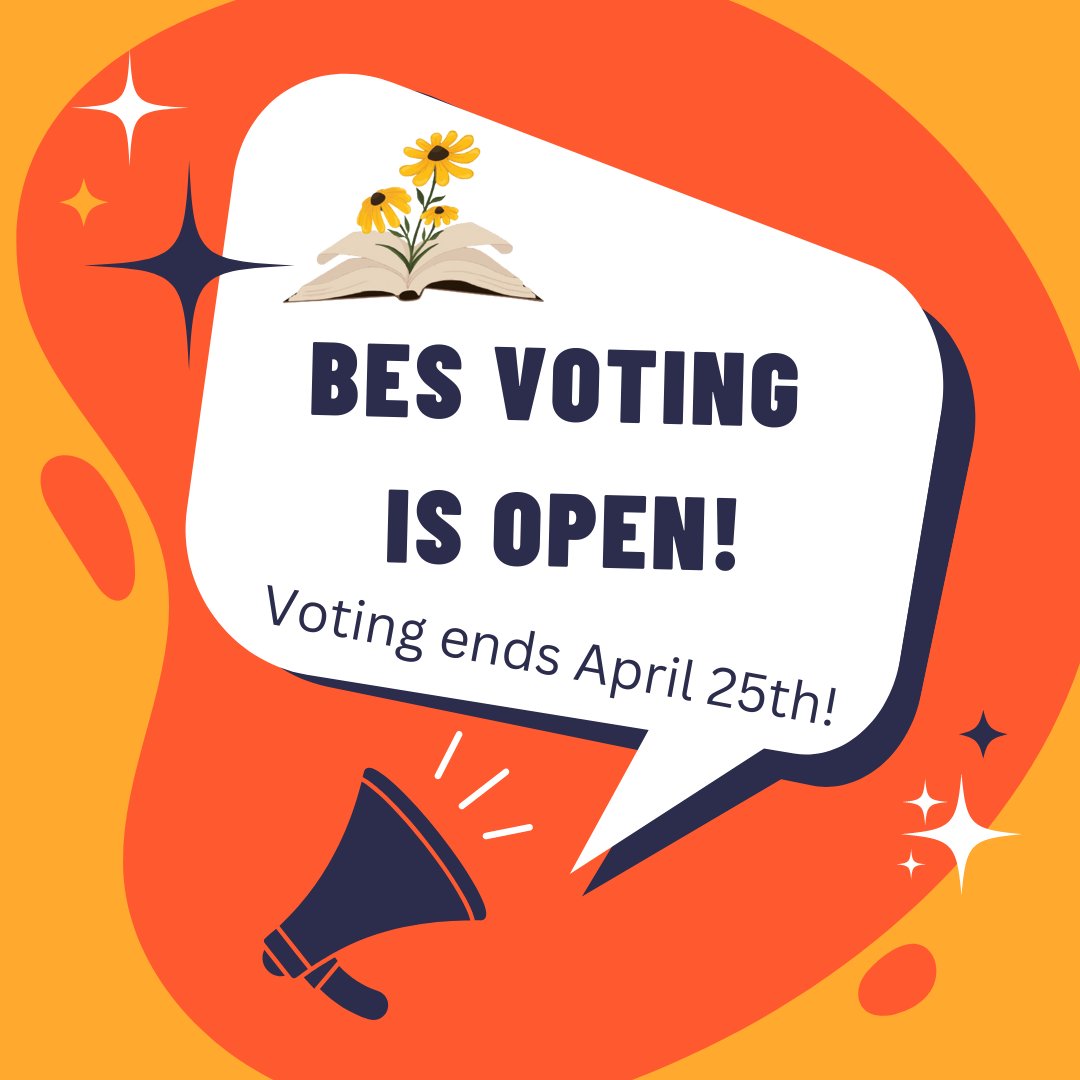 🌼 The Black-Eyed Susan Voting is OPEN! 🌼

It’s time to have your say and select your Black-Eyed Susan winner! 🏆🌟 You have read the books and now it's up to YOU to vote for your favorites. 

🔹 How to Vote: maslmd.org/voting-process 🔹 Deadline: April 25th, 2025