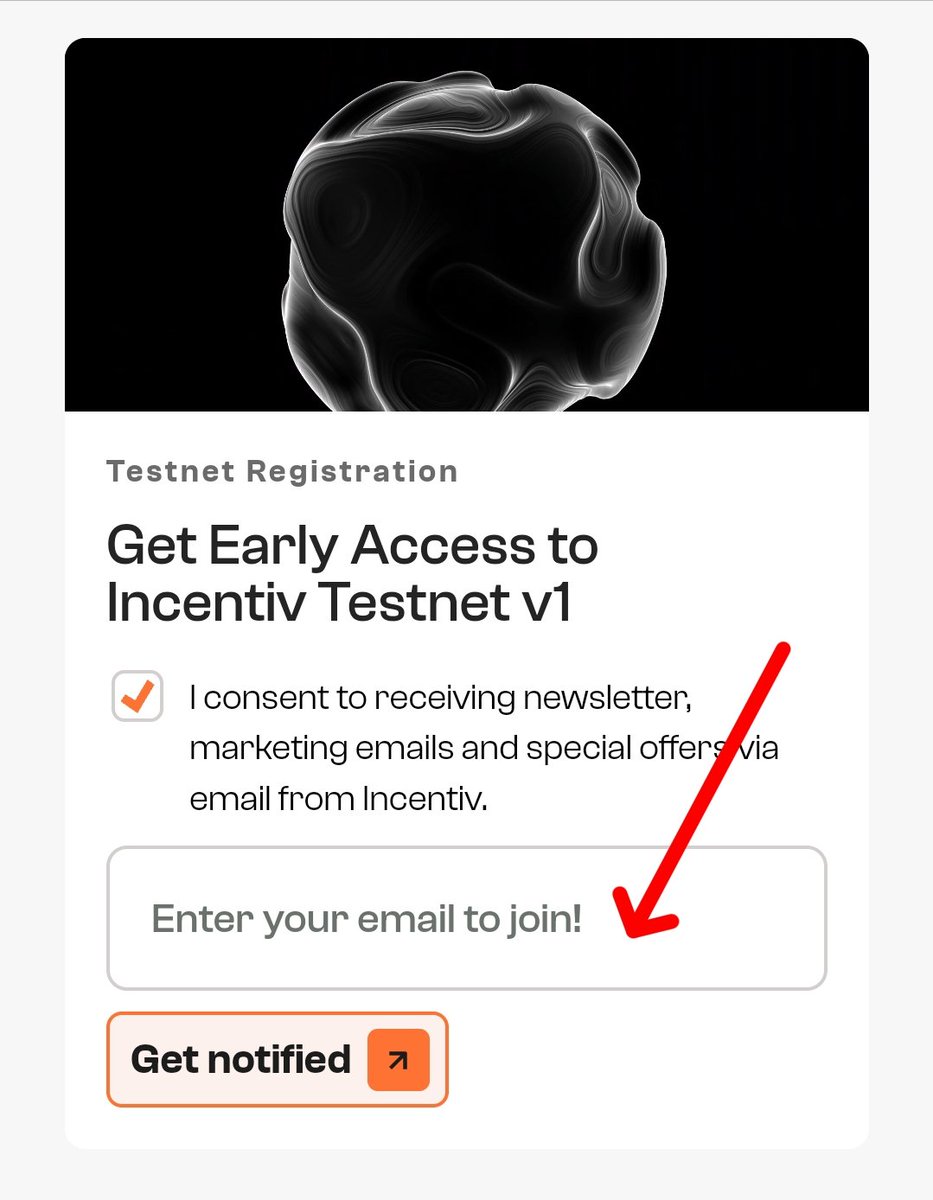 airdrop__spot's tweet photo. #Incentiv (L1 Blockchain)
Raised: $26m
Cost: $0
The #IncentivTestnet V1 registration is currently open, airdrop confirmed.
Go to:
https://t.co/WHbfBtEzPh
Enter your email address, click on "Get notified
Next, join Discord:
https://t.co/UDEsrouIfo https://t.co/yUWnaZ3LmH