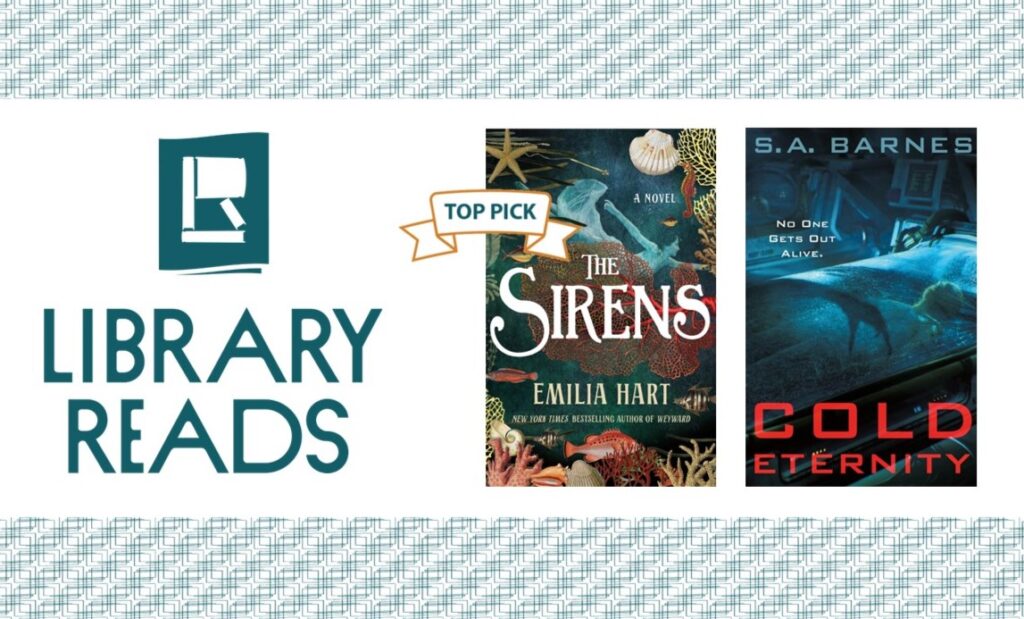 Macmillan Library (@macmillanlib) on Twitter photo You voted, they counted, and THE SIRENS by <a href="/EmiliaHartBooks/">emilia hart</a> and COLD ETERNITY by
<a href="/StaceyKade/">Stacey Kade/S.A. Barnes</a> are LibraryReads picks for April 2025! tinyurl.com/4mcx2ebw You voted, they counted, and THE SIRENS by <a href="/EmiliaHartBooks/">emilia hart</a> and COLD ETERNITY by
<a href="/StaceyKade/">Stacey Kade/S.A. Barnes</a> are LibraryReads picks for April 2025! tinyurl.com/4mcx2ebw