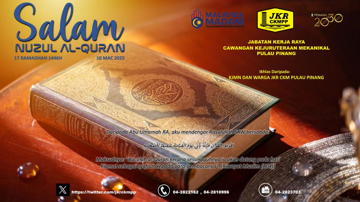 JKR CKM Pulau Pinang (@jkrckmpp) on Twitter photo 