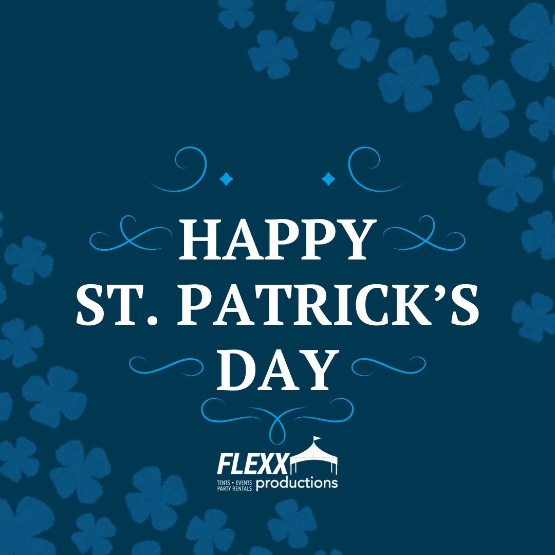 Wishing everyone a Happy St Patrick's Day from FLEXX Productions 🍀

We hope you find a pot of gold at the end of the rainbow 🌈