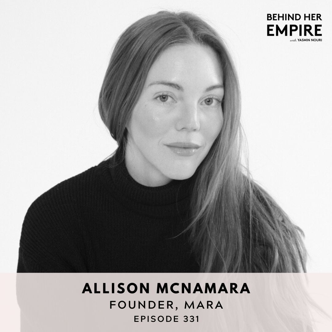 In this week's episode, we're joined by Allison McNamara, the founder of MARA, a skincare brand known for its luxurious, algae-infused formulas. Full episode available here: behindherempire.com/episode/alliso…