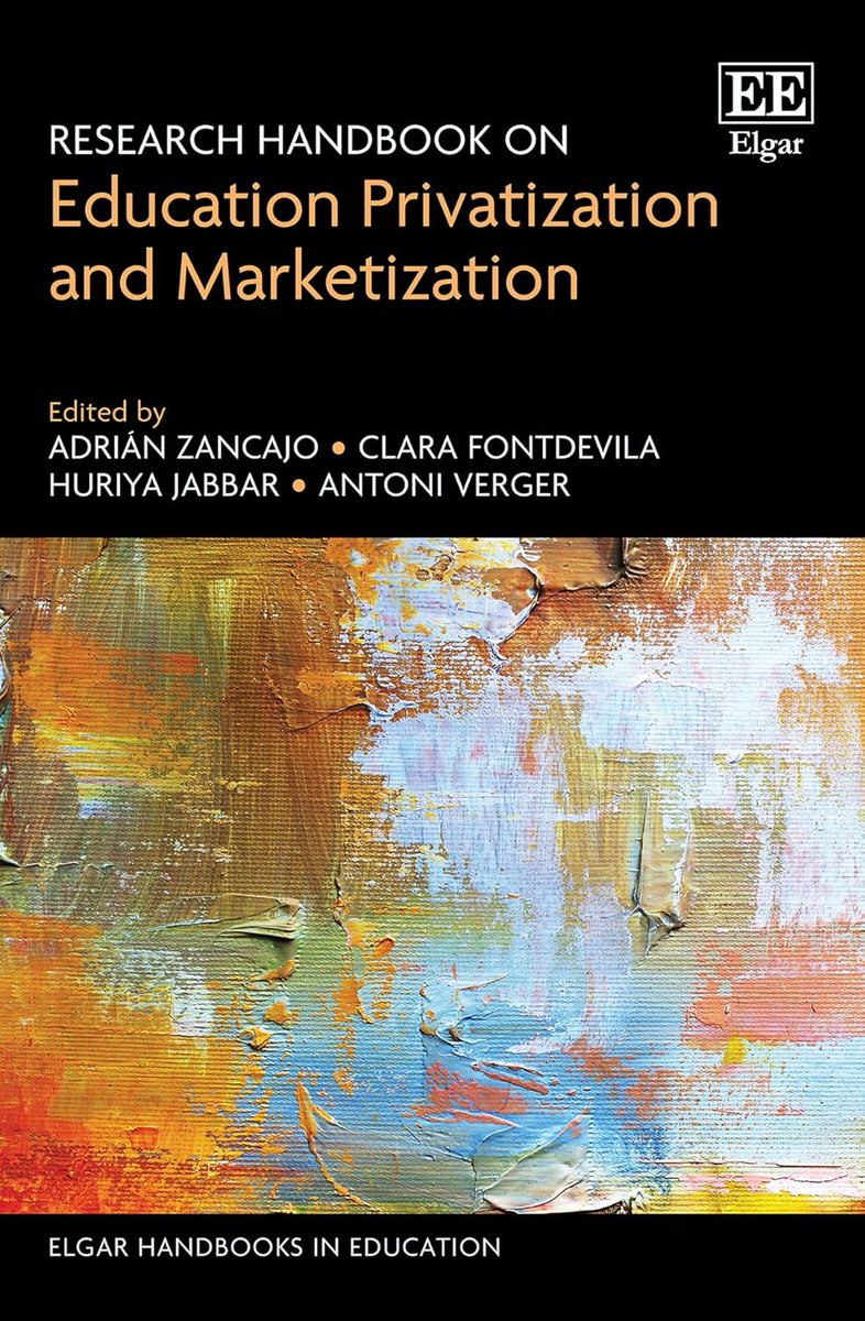 Adrián Zancajo (@adrianzancajo) on Twitter photo Thrilled to see this finally published! An amazing project developed with <a href="/clarafontdevila/">Clara Fontdevila</a>, <a href="/VergerAntoni/">Toni Verger</a> and Huriya Jabbar. It brings together 30 contributions from 50+ amazing authors.
e-elgar.com/shop/gbp/resea…
A brief summary of the 4 parts of the handbook 👇 Thrilled to see this finally published! An amazing project developed with <a href="/clarafontdevila/">Clara Fontdevila</a>, <a href="/VergerAntoni/">Toni Verger</a> and Huriya Jabbar. It brings together 30 contributions from 50+ amazing authors.
e-elgar.com/shop/gbp/resea…
A brief summary of the 4 parts of the handbook 👇