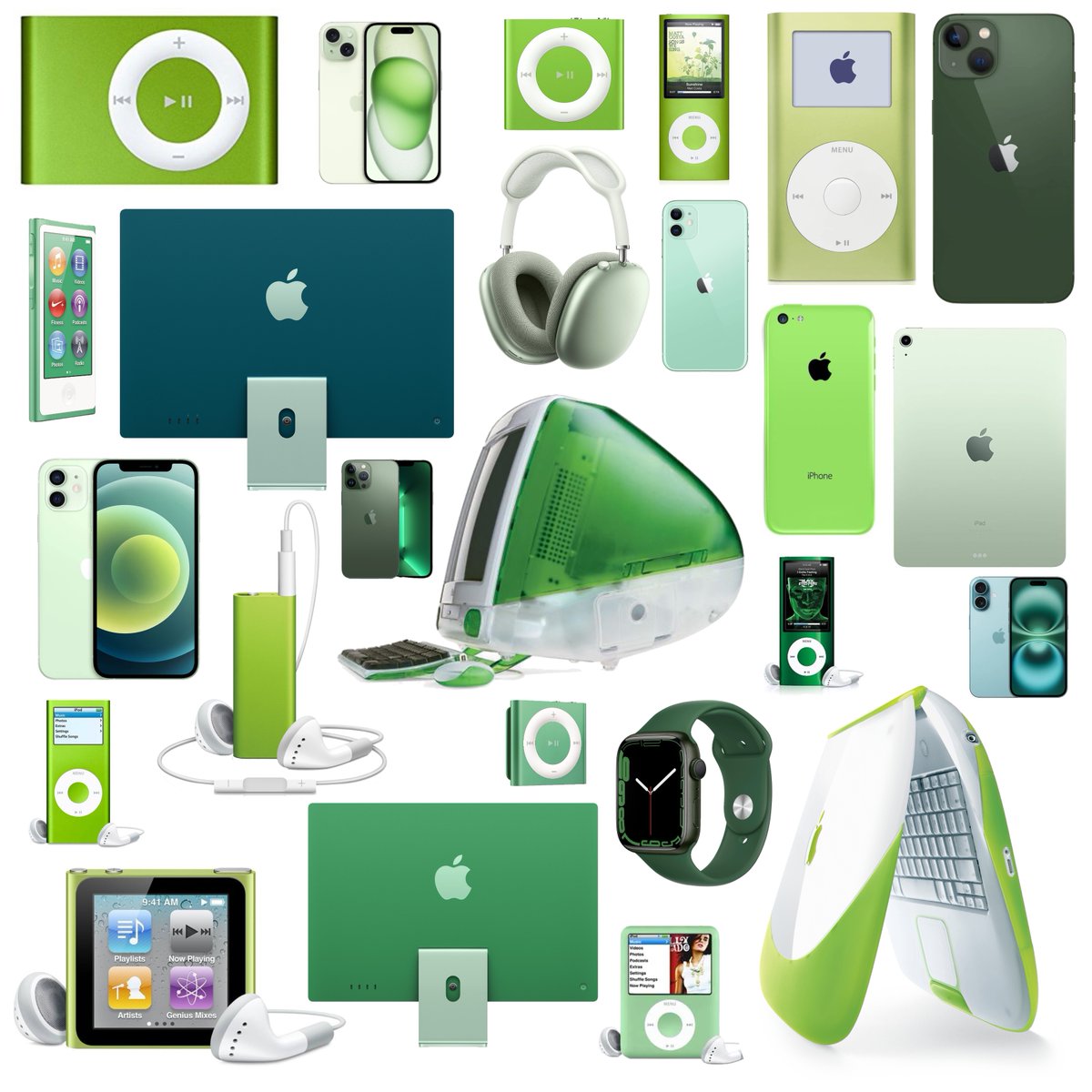 🍀 I’m wearing green!