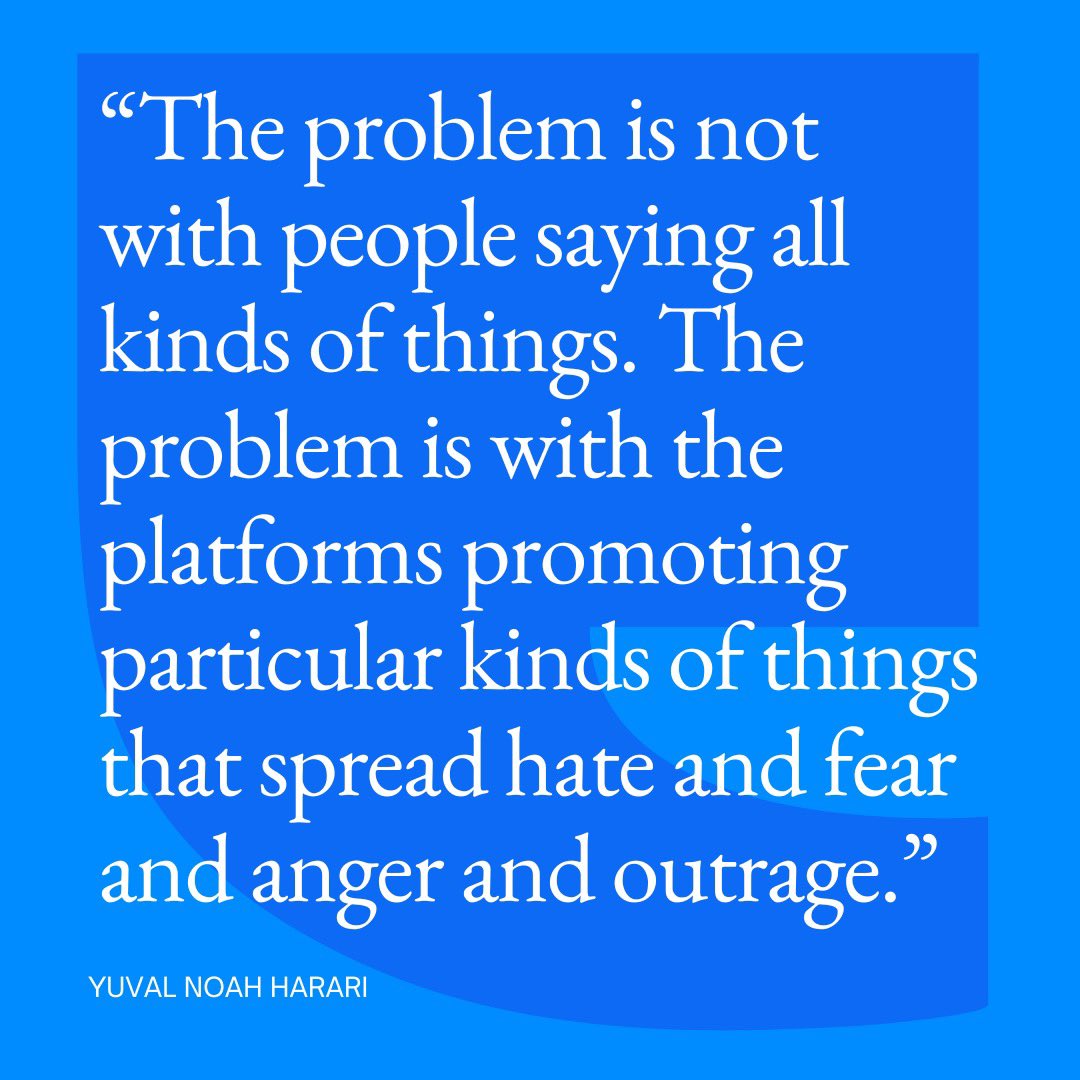 What is the right balance between freedom of speech and responsible publishing?

From a conversation with <a href="/karaswisher/">Kara Swisher</a> diving into AI, the future of technology, and how human information networks have evolved to define our world.

Watch it here: bit.ly/YNH-KaraSwisher