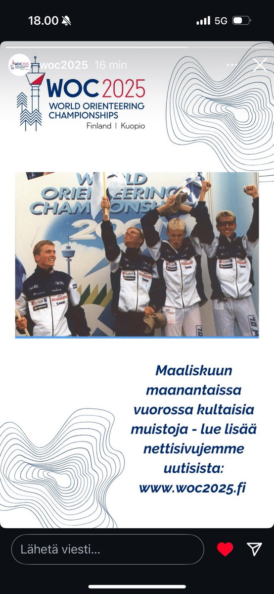 WOC 2025 Kuopiossa lähestyy kovaa vauhtia. Nyt on aika muistella menneitä MM-kilpailuita
#suunnistus #kuopio #tahko #orienteering  #woc #visitrauhalahti