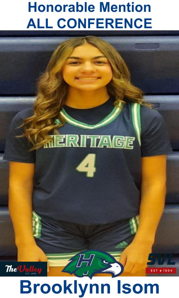 Heritage Hawks GBB (@heritagegbball) on Twitter photo Congratulations to <a href="/Brooklynn_Isom/">Brooklynn Isom</a> on her <a href="/svlsports/">Saginaw Valley League</a> All Conference selection!
#hardwork #family Congratulations to <a href="/Brooklynn_Isom/">Brooklynn Isom</a> on her <a href="/svlsports/">Saginaw Valley League</a> All Conference selection!
#hardwork #family