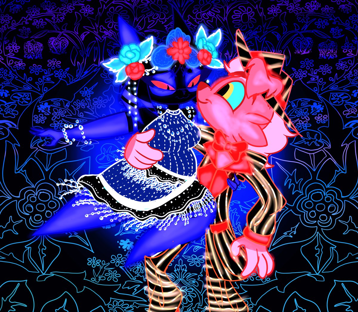 GoopyLizard's tweet image. I got inspired by lackadaisy