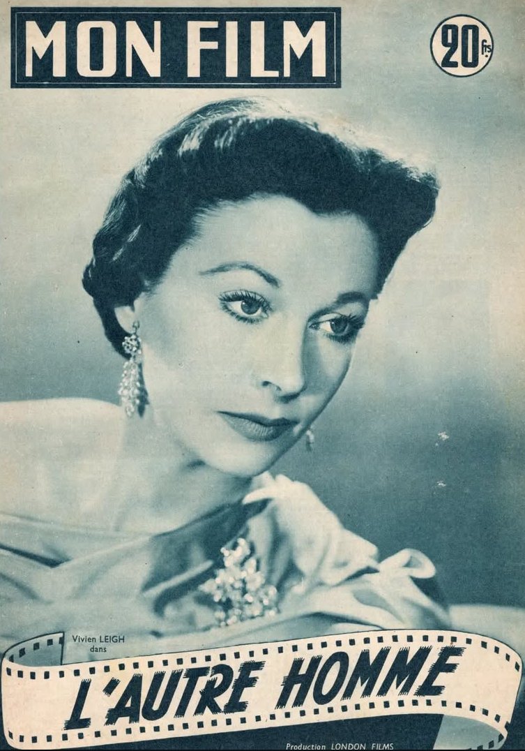 Magazine Cover Monday: Vivien Leigh graced the cover of Mon Film in March, 1956, to promote the film The Deep Blue Sea. ✨

.
.
.
.

#vivienleigh #thedeepbluesea #monfilm