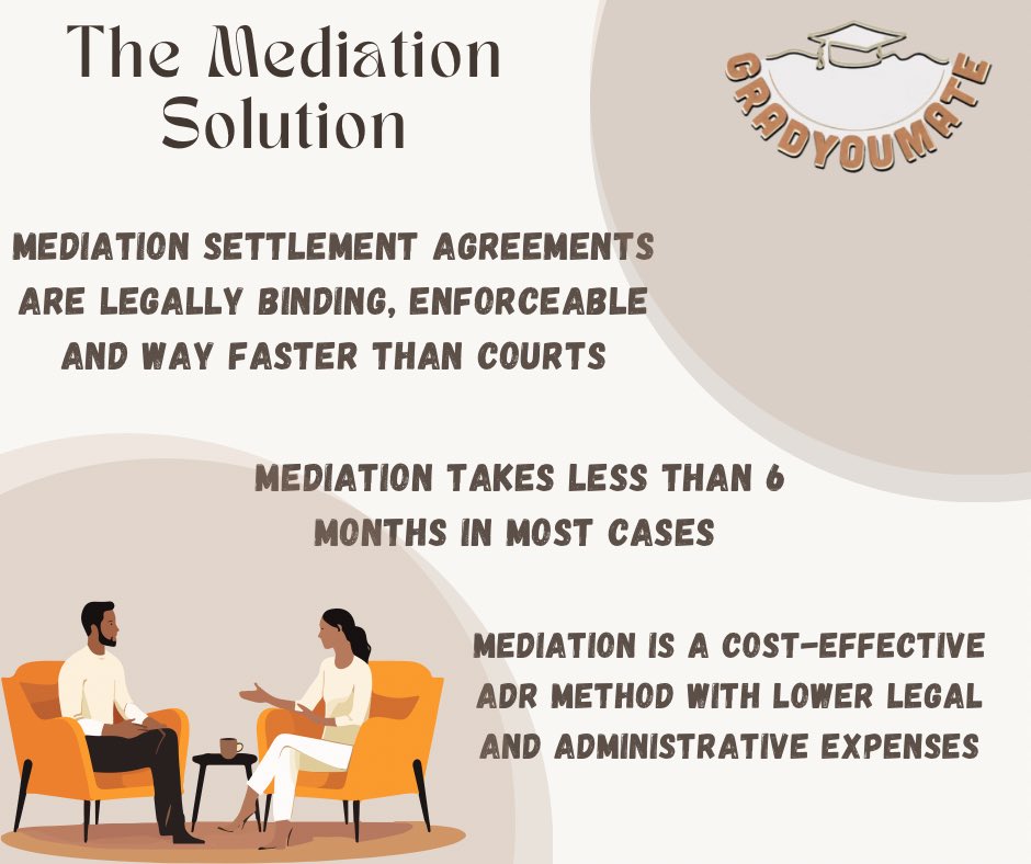 gradyoumate1's tweet photo. 📢 WWMP March 2025 is HERE! 

4.4 crore cases are pending in India’s courts! Justice delayed is justice denied-but mediation can change that.

Join our upcoming WWMP session and Stay tuned for more information

Visit https://t.co/zqFrr7qwgI or write to us at hello@gradyoumate.in https://t.co/1cRwZYdwHs