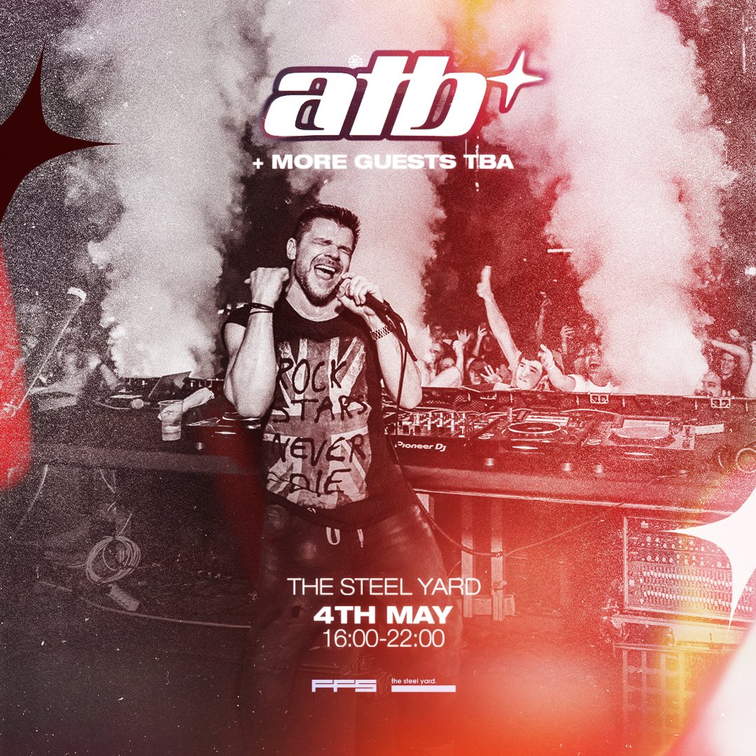 ATB (@atbandre) on Twitter photo London!! See you guys on 4th of May at <a href="/thesteelyardLDN/">The Steel Yard</a>
Tix π bit.ly/ATBTheSteelYarβ¦ London!! See you guys on 4th of May at <a href="/thesteelyardLDN/">The Steel Yard</a>
Tix π bit.ly/ATBTheSteelYarβ¦