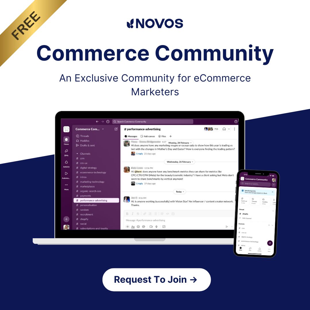 Looking for an eCommerce Slack community created by Marketers, for Marketers? 👀🔥

Join over 700 leaders and founders in a community with 16 active channels covering every aspect of marketing.

Join free today ⤵️

shorturl.at/3xcpE

#ecom #ecommerce #marketing