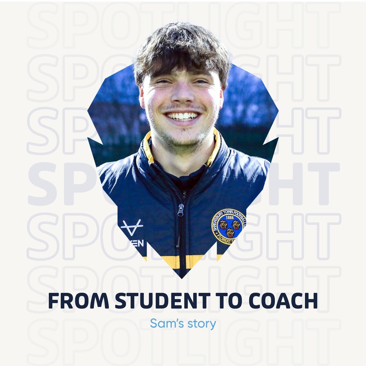 🌟 | Sam’s story is a shining example of how sport can shape careers and open doors to new opportunities.

Discover how he's progressed from a student to coach across our wellbeing, primary and inclusion programmes.

Find out more:
🔗 foundationstfc.co.uk/shrews4all/shr…