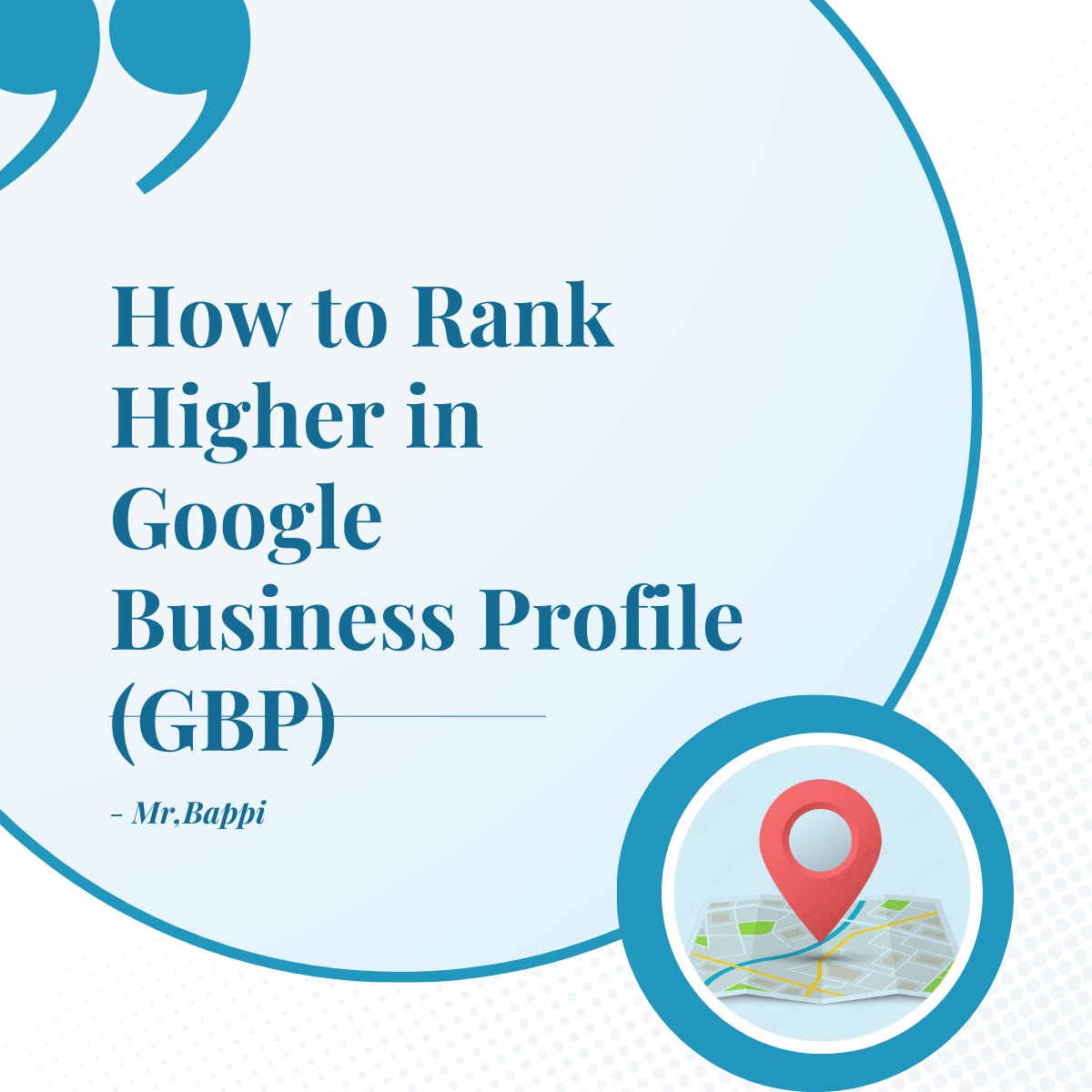 MDBappii's tweet photo. How to Rank Higher in Google Business Profile (GBP) 🚀
https://t.co/70M6jMVdjh

#Localseospecialist #GBPOptimization https://t.co/gpJeA2xisF