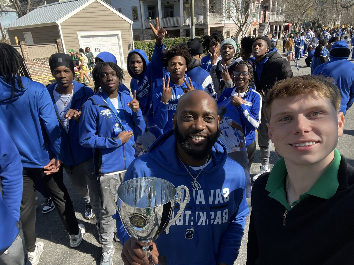 Colby Zak (@colbyzak_news) on Twitter photo If you’re at the parade in Savannah, keep an eye out for the GHSA Basketball Class A DII State Champs, the Savannah High Bluejackets!
<a href="/Joey_B_Lamar/">Joey Lamar</a> <a href="/Coach_GBrown/">George Brown</a> <a href="/WSAV/">WSAV News 3</a> If you’re at the parade in Savannah, keep an eye out for the GHSA Basketball Class A DII State Champs, the Savannah High Bluejackets!
<a href="/Joey_B_Lamar/">Joey Lamar</a> <a href="/Coach_GBrown/">George Brown</a> <a href="/WSAV/">WSAV News 3</a>