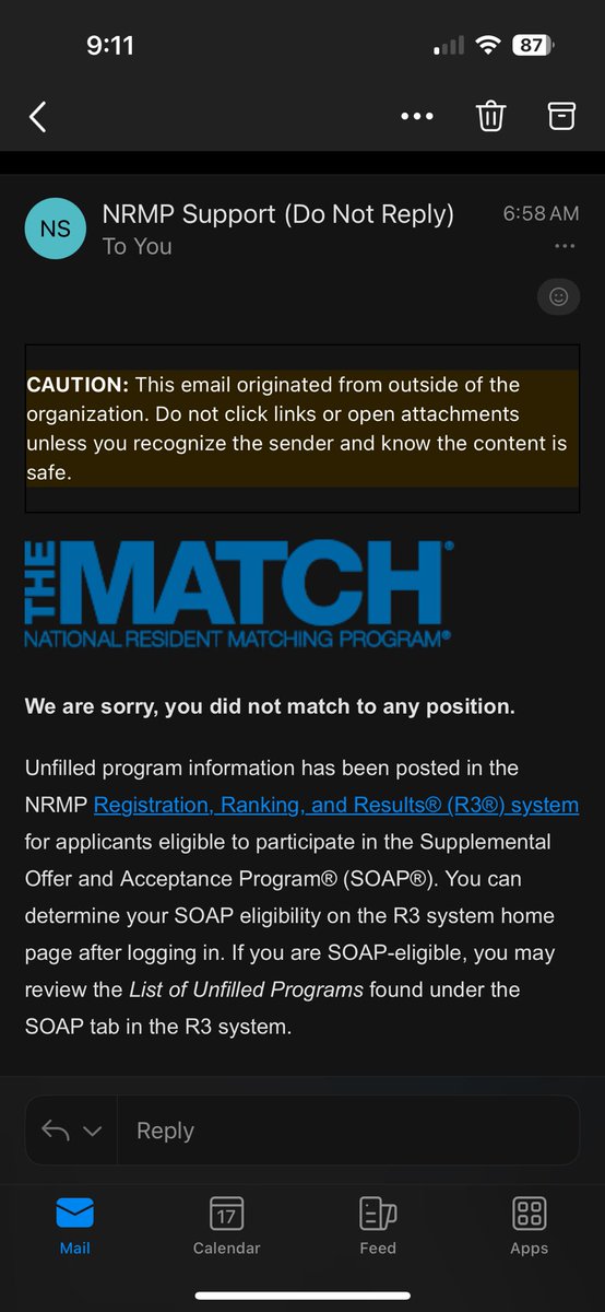 Unfortunately not the news I wanted to receive this morning, but this does not end my pursuit of becoming an orthopedic surgeon. Would love any advice on research positions and how to move forward from this setback. #match2025 #orthopedics #medtwitter