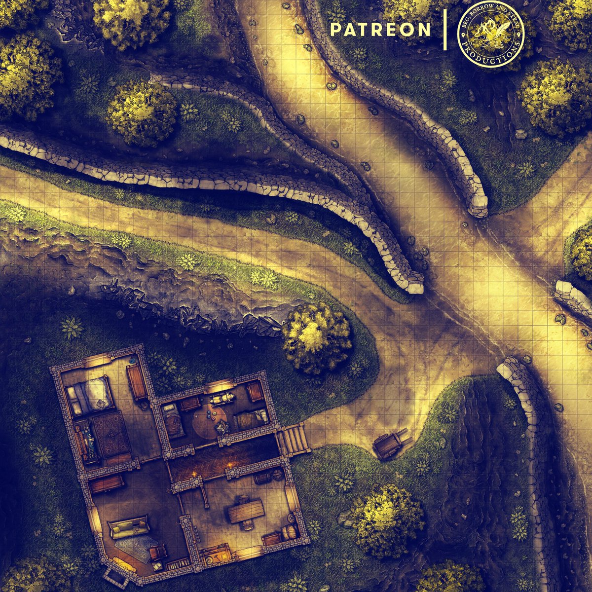 Check out our recent release by <a href="/mimicsmaps/">Mimicsmaps</a> !  This one is available now on Patreon!  

#dndart #battlemap #ttrpgs #inkarnate