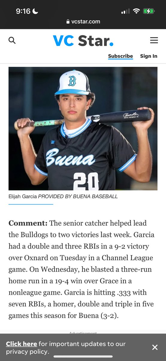Elijah Garcia (@elijah_garc18) on Twitter photo Thank you <a href="/vcspreps/">VCS Preps</a> for recognizing me! <a href="/hardy03bsbl/">Steven Hardesty</a> <a href="/realCoachWalker/">Jeff Walker</a> <a href="/PB_Uncommitted/">Prep Baseball Uncommitted</a> <a href="/BUncommitted/">Baseball_Uncommitted</a> Thank you <a href="/vcspreps/">VCS Preps</a> for recognizing me! <a href="/hardy03bsbl/">Steven Hardesty</a> <a href="/realCoachWalker/">Jeff Walker</a> <a href="/PB_Uncommitted/">Prep Baseball Uncommitted</a> <a href="/BUncommitted/">Baseball_Uncommitted</a>