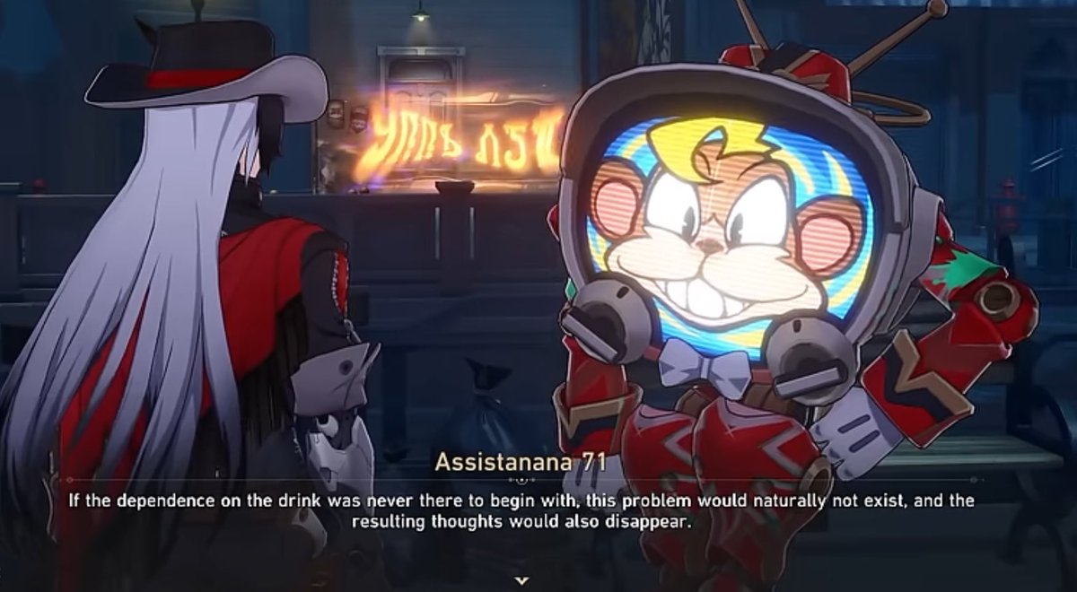 lesboothill's tweet image. It's true that Boothill isn't miserable and gloomy all the time and he loves his new friends but I feel like people glance over the fact that he still has unhealthy habits due to his grief when he's literally an alcoholic and is shown to have suicidal thoughts at times 😭