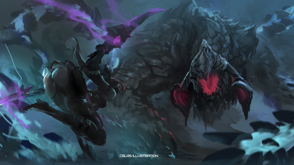 I know i broke it XD #MonsterHunterWilds #fanart #arkveld