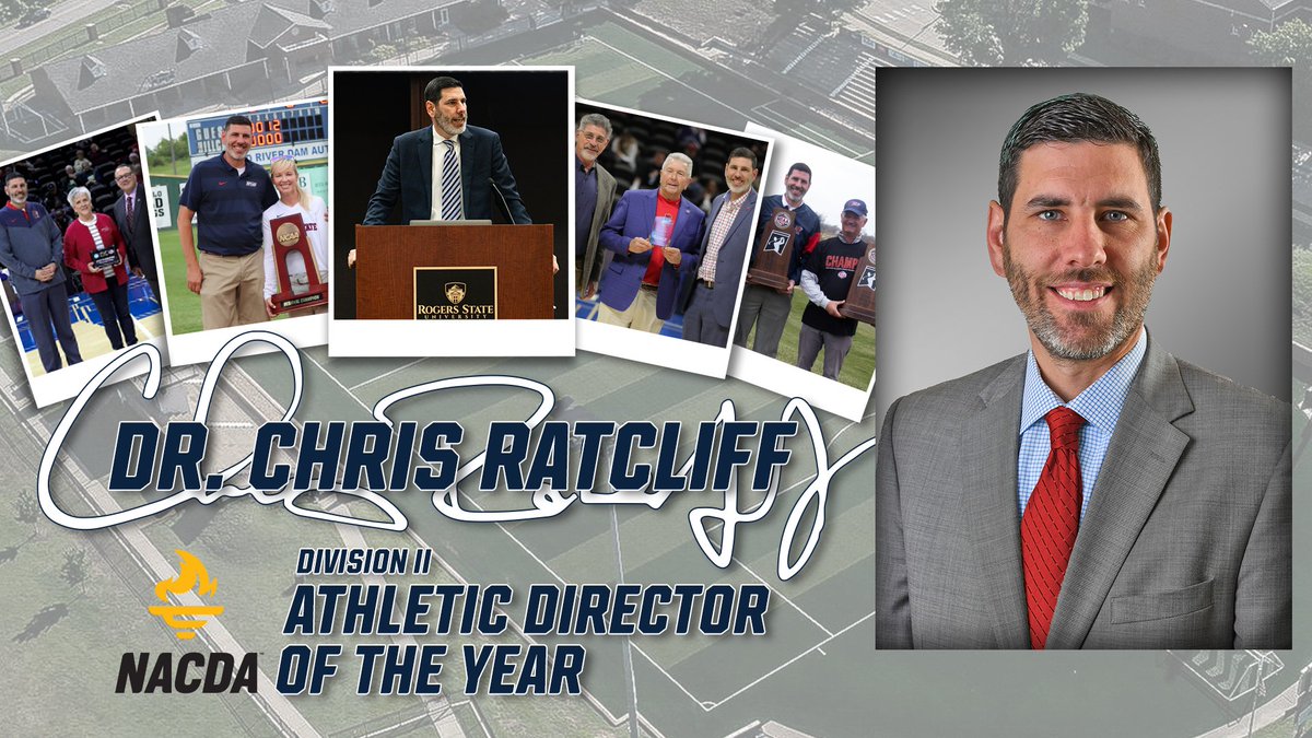 RSUHillcats's tweet photo. Congratulations to the head Hillcat, Dr. Chris Ratcliff, on being named a @NACDA Athletic Director of the Year!

📰: https://t.co/ZMkiofVdfG

#HillcatLegacy https://t.co/QCixmYUqkD