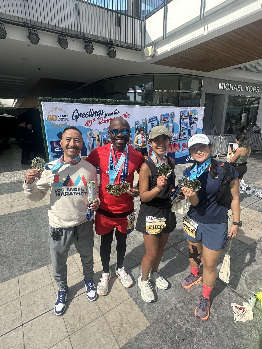 Happy Medal Monday! Show off your bling today w pride! You rocked it! #lamarathon