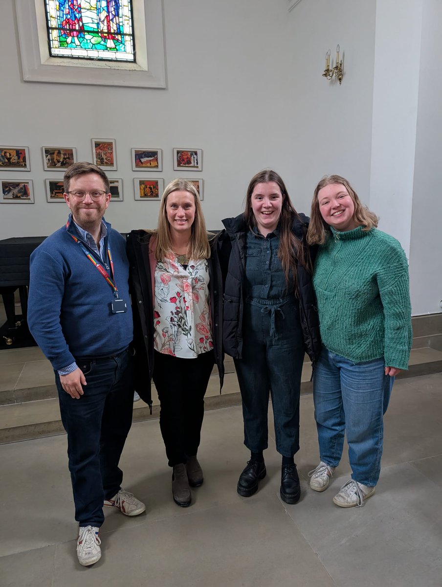 Somerville College Choir (@somervillechoir) on Twitter photo Several of our choir members had the privilege of meeting the brilliant choral composer Sarah Quartel (<a href="/OUPMusic/">Oxford Music</a>) todayâwhat an inspiring experience!
A huge thank you to <a href="/wjbdawes/">Will Dawes</a> for making it happen. Weâre thrilled to be singing her music on our upcoming U.S. tour! Several of our choir members had the privilege of meeting the brilliant choral composer Sarah Quartel (<a href="/OUPMusic/">Oxford Music</a>) todayâwhat an inspiring experience!
A huge thank you to <a href="/wjbdawes/">Will Dawes</a> for making it happen. Weâre thrilled to be singing her music on our upcoming U.S. tour!