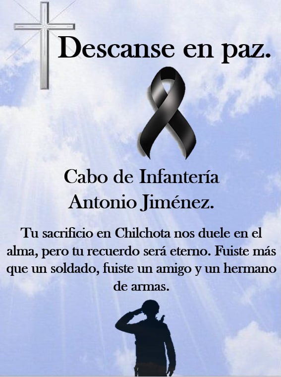 foro_militar's tweet photo. Cómo un homenaje póstumo a los hombres leales y patriotas que perdieron la vida en cumplimiento del deber

Descansen en paz https://t.co/EfdrZGIEH0