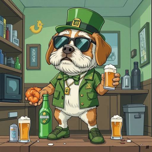 <a href="/realdogen/">Dōgen</a> Happy St Patrick's Day! 
From $DALE XRPL's Own Rap God!

<a href="/DogHugsCat/">Dale</a> 🐶🎤🔥🚀