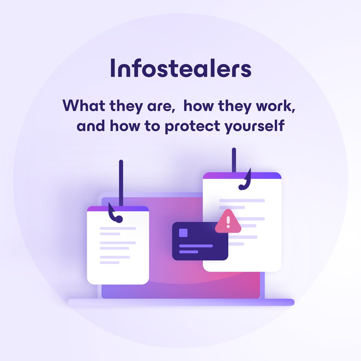 Infostealers are a type of malware designed to steal  logins, financial info, addresses, phone numbers, and email/chat logs, amongst other data.

A 2023 report found nearly 500m devices had been infected with nearly 2bn infostealer records.

🧵 Let's take a deeper dive...

1/5