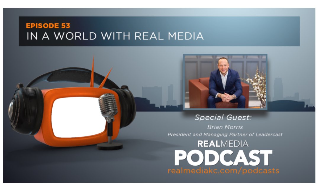 BrianMorrisBMO's tweet image. Thank you @RealMediaKC for having me on to talk Leadership, @Leadercast and the upcoming Leadercast Live event in Kansas City on April 8th! realmediakc.com/podcast/in-a-w…