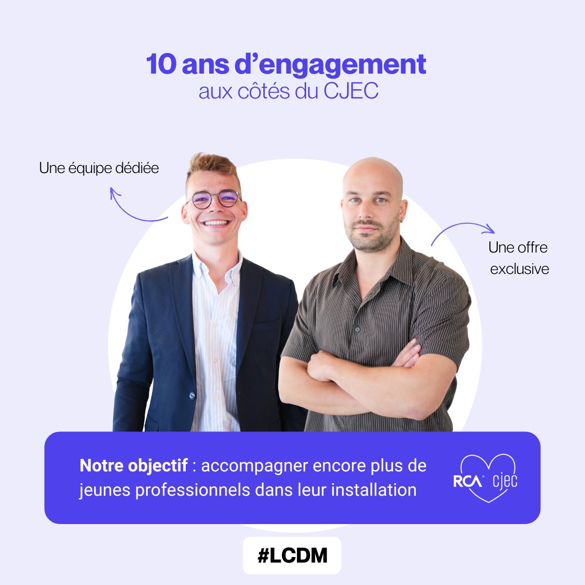 🎉 10 ans aux côtés du <a href="/CJECnational/">CJEC</a> !

RCA soutient les jeunes experts-comptables avec une offre exclusive 👉 1 an de Full Services gratuit pour bien démarrer !🔗 rca.fr/nos-offres/off… 👀

#ExpertsComptables #CJEC
