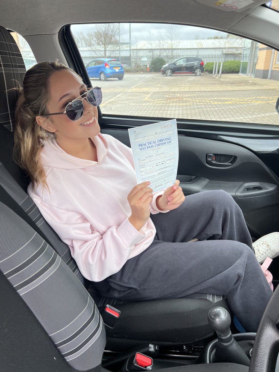 AndrewSinker's tweet image. Massive congratulations to Amber on passing your driving test today. I’m so proud to have helped you pass your test and proud of what a great driver you have become. I’m going to miss your lessons.
Stay safe and stay in touch.
Andy 👏🚗