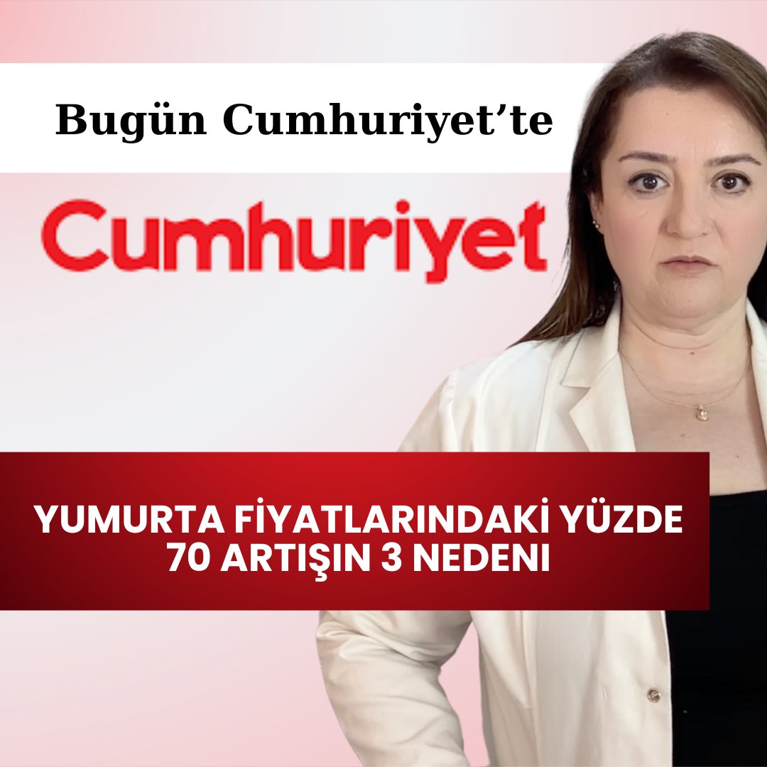 Sektörel görüşlerim bugün Cumhuriyet'te <a href="/cumhuriyetgzt/">Cumhuriyet</a>