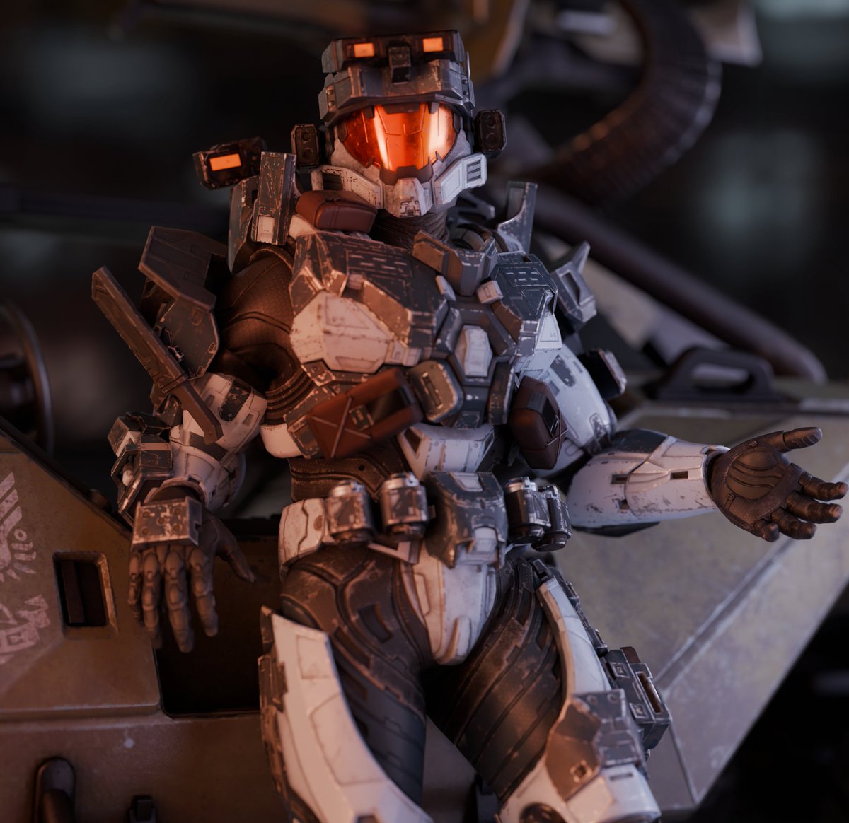 Bout time I did another #halo render :)