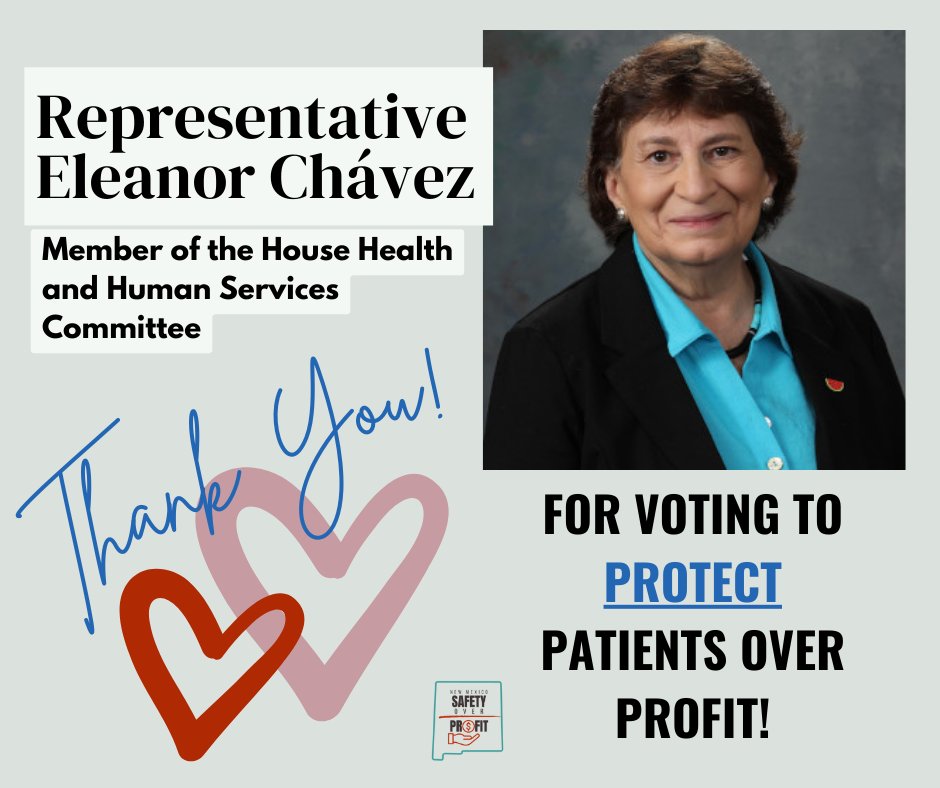 Thank you to the House Health &amp; Human Services Committee and the Senate Health &amp; Public Affairs Committee for standing with patients, not profits. Your vote ensures accountability in healthcare and protects the rights of harmed New Mexicans. #PatientsOverProfit #NMLeg