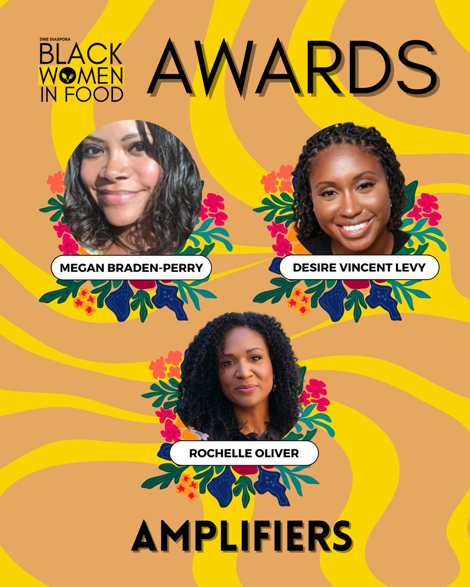 If we don’t tell our story, who will? These #BlackWomenInFood Awards Amplifiers use their gifts in journalism, film, and communications to make sure we aren't just recognized, but we’re remembered.

📣 Hear them loud and clear at blackwomeninfood.org/awards.