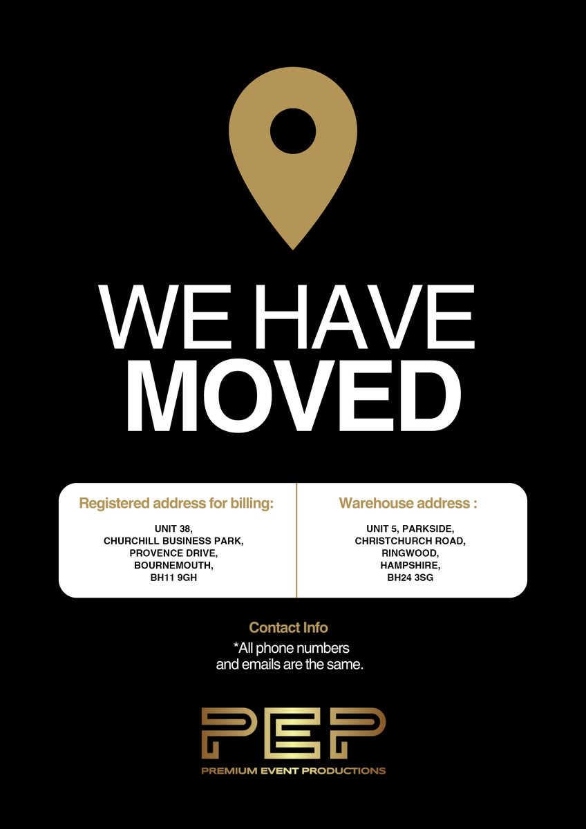 It’s been a busy start to the year for us, not just delivering some amazing client projects across the UK and Europe, but an office and warehouse move thrown into the mix too! If you’re in our neck of the woods, feel free to pop in! #newyear #newoffices #newforest