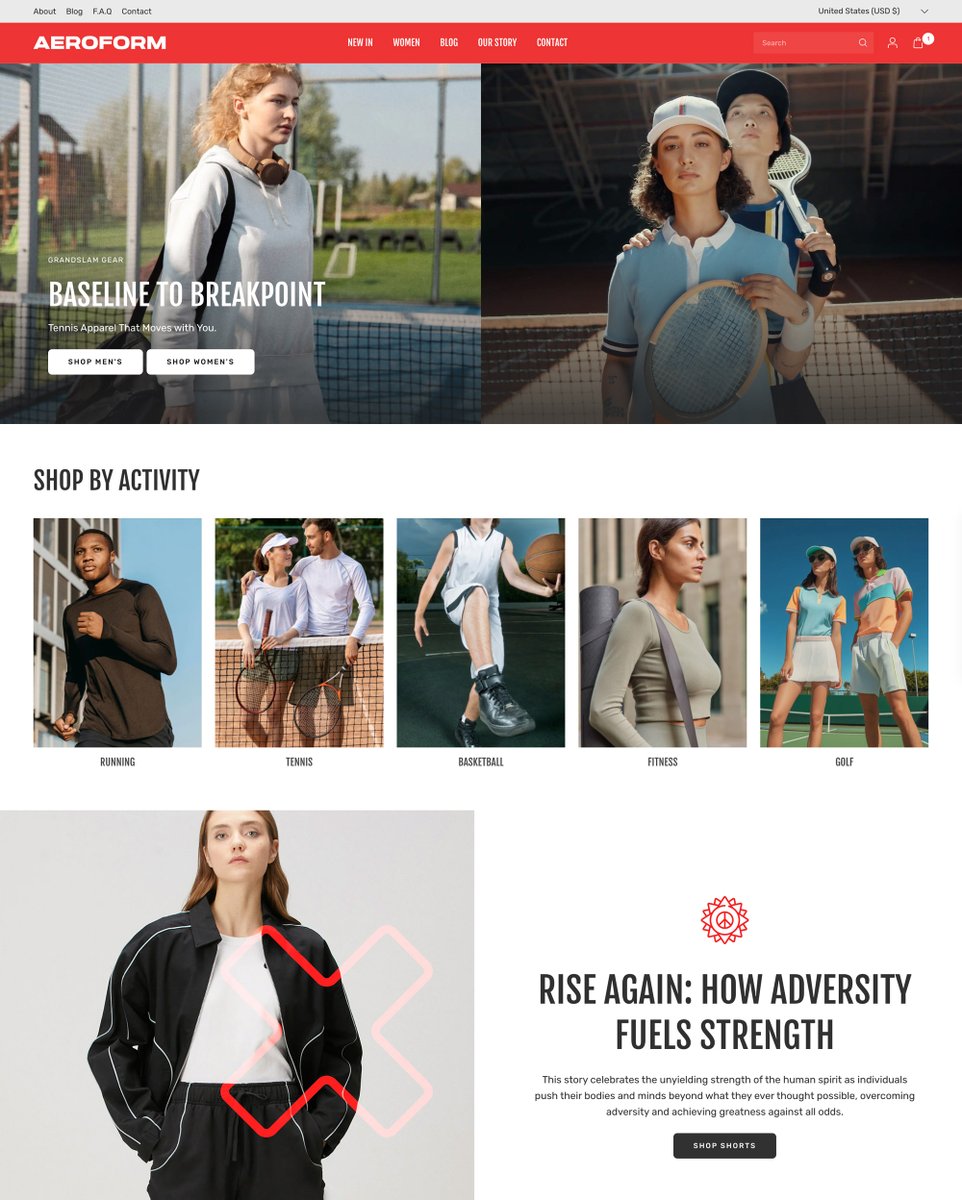 Today, we are releasing a new demo for our Ascension theme with 3 brand new sections! Check out the demo here: themes.shopify.com/themes/ascensi…