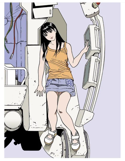 使われるのは老人Zのために描いたこのイラストたち。それぞれ1990年、1991年、2005年に描いたもの。 