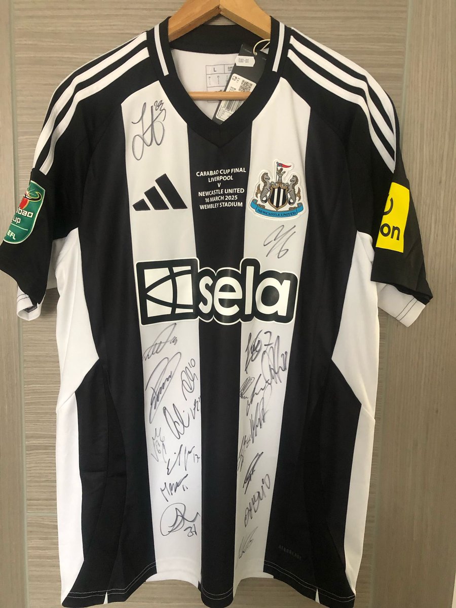 <a href="/wembleystadium/">Wembley Stadium</a> <a href="/NUFC/">Newcastle United</a> <a href="/Carabao_Cup/">Carabao Cup</a> 🚨 Signed shirt raffle 🚨 
£1 tickets, purchase as many as you want 🎟️
Head to our Instagram @pontelandunited_women